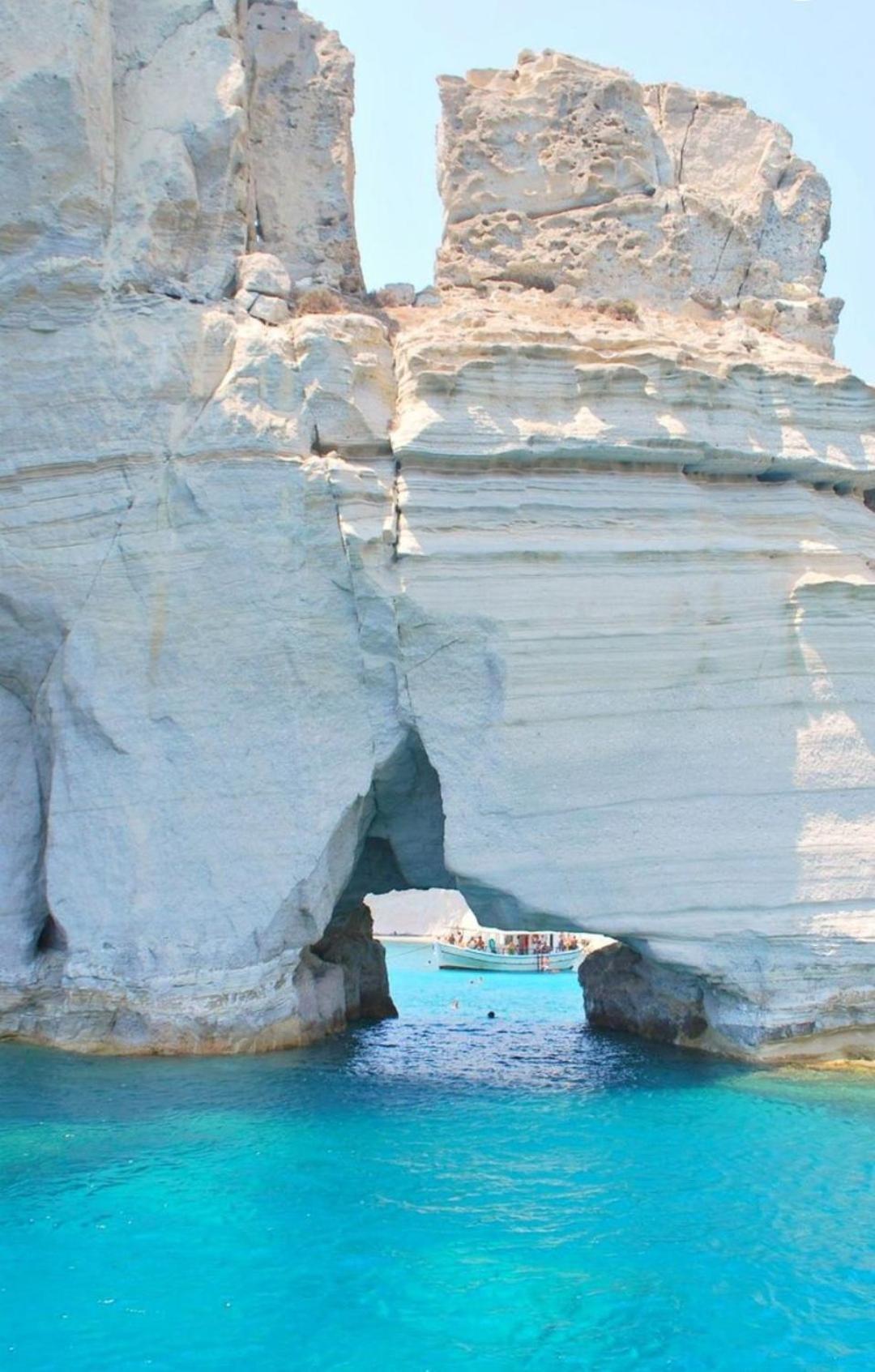 Sea, Sunset & Garden View Parasporos Houses, Milos Adamantas  Exterior photo
